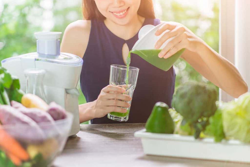 green juice at home